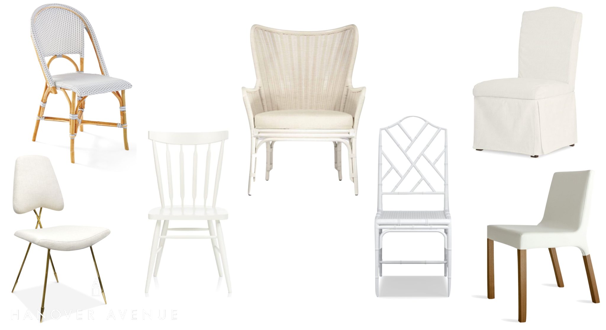 favorite, white, chairs, dining chair, side chair, arm chair