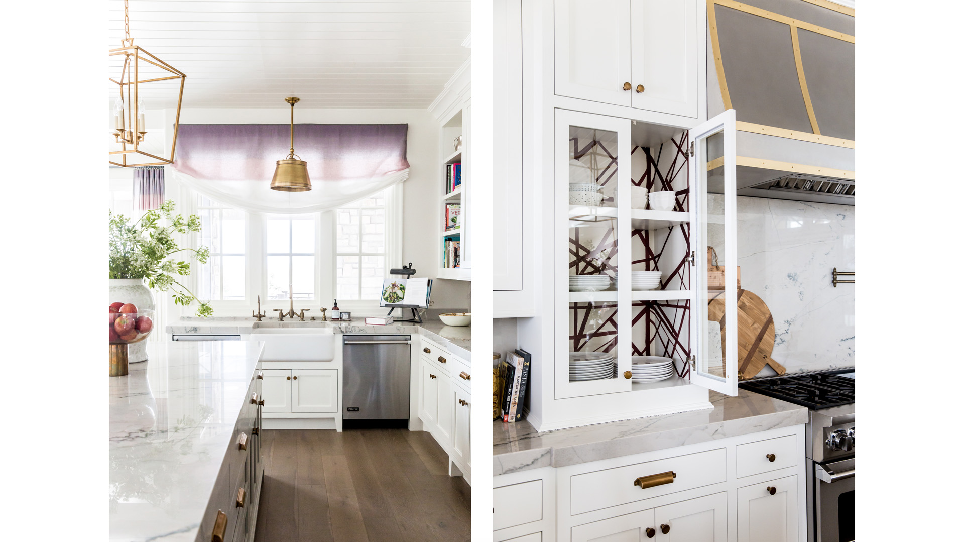 Traditional White Kitchen Design With Alice Lane